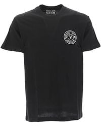 Versace Jeans Couture - Logo-Print Cotton T-Shirt - Lyst