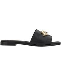 Ferragamo - Square Head Slippers - Lyst