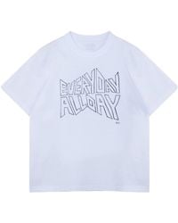 Sacai - Short-Sleeved Crewneck T-Shirt - Lyst