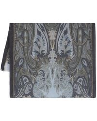 Etro - Paisley-Jacquard Scarf - Lyst