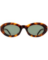 Saint Laurent - Logo Sunglasses - Lyst