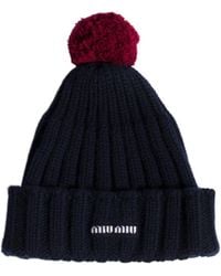 Miu Miu - Cashmere Beanie - Lyst
