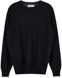 Brunello Cucinelli - Long-Sleeved Sweater - Lyst