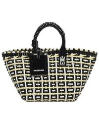 Balenciaga - Xs Bistro Basket Tote Bag - Lyst