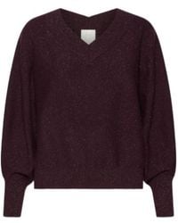 Marella - Wool, Cashmere And Lurex Blend Jumper - Lyst