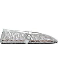 Alaïa - Alaïa Rhinestone Embellished Ballet Flats - Lyst