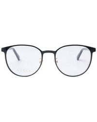 Gucci - Eyewear Round Frame Glasses - Lyst