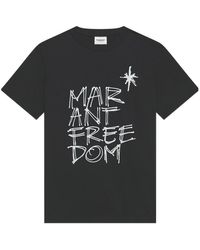Isabel Marant - Isabel Marant Étoile Zoeline Crewneck T-Shirt - Lyst