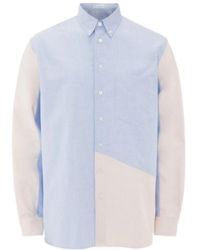 JW Anderson - Patchwork-Design Button-Down Shirt - Lyst