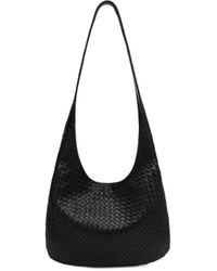 Bottega Veneta - Large Woven Veneto Bagdouble Patch Leather And Intrecciato Bag - Lyst