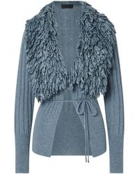Liu Jo - Tie-Waist Knit Cardigan - Lyst
