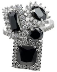 Maison Margiela - Embellished Cluster Ring - Lyst