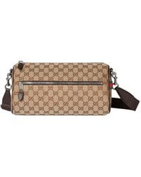 Gucci - Gg Monogrammed Small Cylinder Bag - Lyst