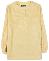 Loro Piana - Round-Collar And Long-Sleeved Sweater - Lyst