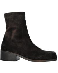 Marsèll - Marsèll Cassello Square-Toe Ankle Boots - Lyst