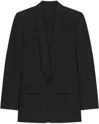 Givenchy - Shawl Lapel Single-Breasted Jacket - Lyst