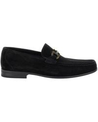 Ferragamo - Round Head Loafer Shoes - Lyst