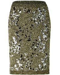 Gucci - Sequin Knit Skirt - Lyst