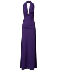 Christopher Esber - Halterneck Open-Back Maxi Dress - Lyst