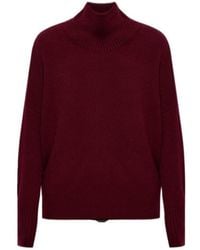 Lisa Yang - Heidi Ribbed Turtleneck Knitted Sweater - Lyst