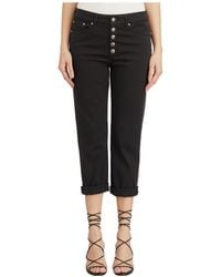 Dondup - Jeans With Jeweled Button Detail - Lyst