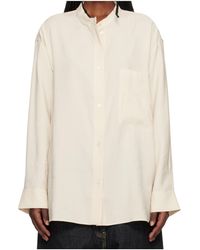 Studio Nicholson - Long Sleeve Shirt - Lyst