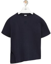 Loewe - Anagram Asymmetric T-Shirt - Lyst