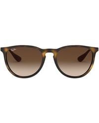 Ray-Ban - Chris Round Frame Sunglasses - Lyst