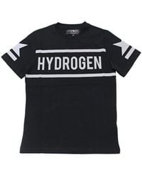 Hydrogen - Logo T-Shirt - Lyst