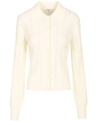 Filippa K - Button-Up Knit Cardigan - Lyst