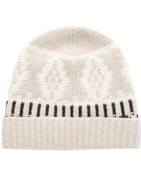 arch4 - Lorenz Fair Isle Cashmere Beanie - Lyst