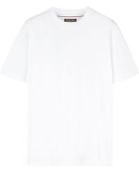 Loro Piana - Short-Sleeved Crewneck T-Shirt - Lyst