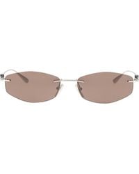 Balenciaga - Eyewear Geometric Oval Sunglasses - Lyst