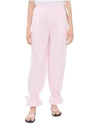 Posse - Elastic Waistband Casual Pants - Lyst