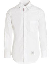 Thom Browne - Solid Poplin Shirt - Lyst