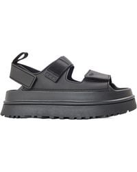 UGG - Logo Detail Sandals - Lyst