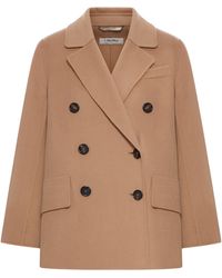 Max Mara - 'S Lukas Double-Breasted Tailored Blazer - Lyst
