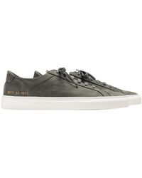 Common Projects - Logo Low-Top Casual Shoes - Lyst