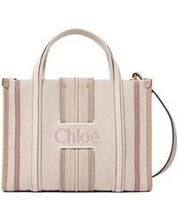 Chloé - Chloé Small Woody Loop Tote Bag - Lyst