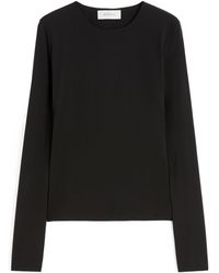 Sportmax - Spxzinco Long-Sleeved Jersey T-Shirt - Lyst