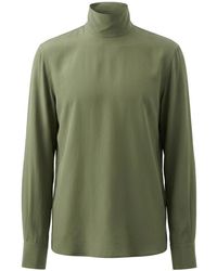 Gucci - Stretch Chiffon Shirt - Lyst