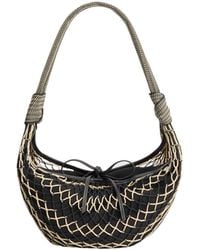 Lemaire - Fortune Croissant Drawstring Shoulder Bag - Lyst