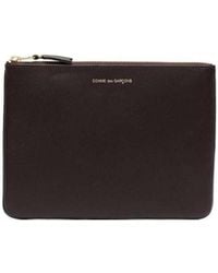 Comme des Garçons - Comme Des Garçons Wallet Logo Detailed Classic Wallet - Lyst