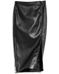 Gucci - Lightweight Stretch Leather Skirt - Lyst