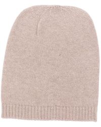 Fabiana Filippi - Ribbed-Trim Beanie Hat - Lyst