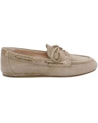 Stuart Weitzman - Lace-Up Loafers - Lyst