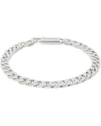 NUMBERING - Cuban Chain Bracelet - Lyst