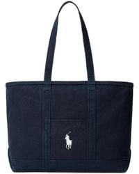 Polo Ralph Lauren - Sac Cabas À Logo Brodé - Lyst