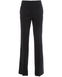 P.A.R.O.S.H. - Flared High-Waisted Trousers - Lyst