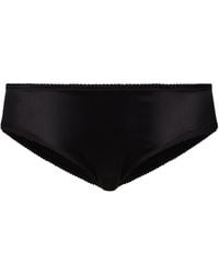 Dolce & Gabbana - Scalloped-Trim Hipster Briefs - Lyst